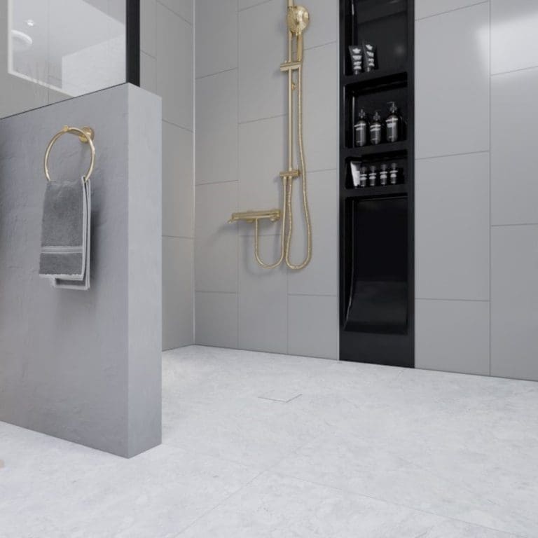 Curbless Tuff Form Shower Base