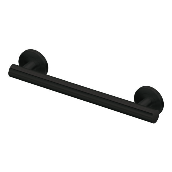 Sienna Stainless Steel 1-1/4-in Dia. 18-inch Grab Bar, in Matte Black